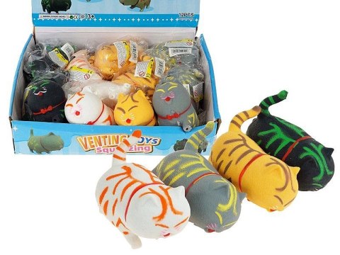 Gniotek kot z piaskiem, 6cm Adar (620117) Adar