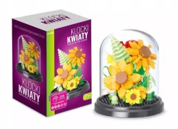 Klocki konstrukcyjne kwiaty Słoneczniki pod kloszem 228el Artyk (137013) Artyk