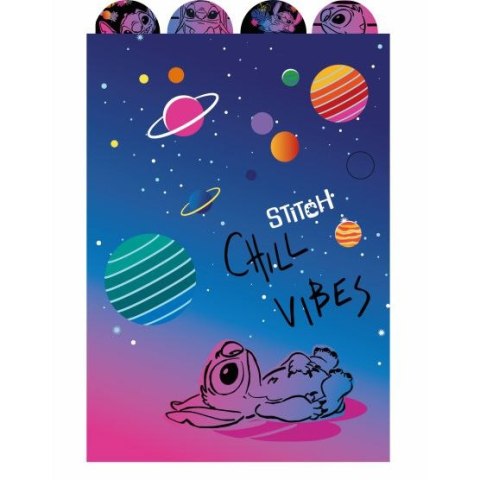 Kołobrulion Stitch z głowkami A5 100k. krata Patio (91736PTR) Patio