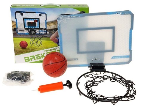 Kosz (obręcz) zestaw do koszykówki z licznikiem punktów Adar (619760) Adar