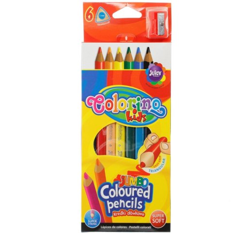 Kredki ołówkowe 6 kol. Patio (15516) Patio