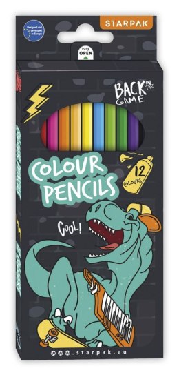 Kredki ołówkowe 12 kol. Starpak (536292) Starpak