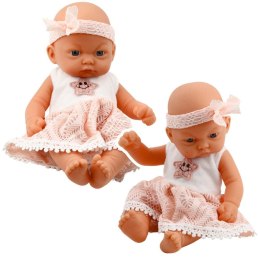 Lalka Bobas Różowa Sukienka Z Koronką i Gwiazdką Opaska [mm:] 240 Lean (24448) Lean