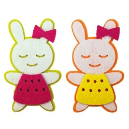 Naklejka (nalepka) Craft-Fun Series króliczki w sukienkach Titanum (2615X) Titanum