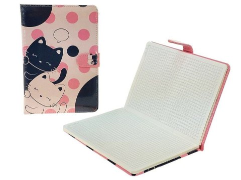 Notes (notatnik) koty A5 krata Adar (620315) Adar