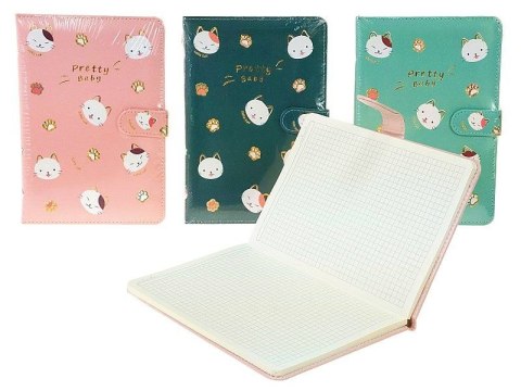 Notes (notatnik) koty A5 krata Adar (620322) Adar