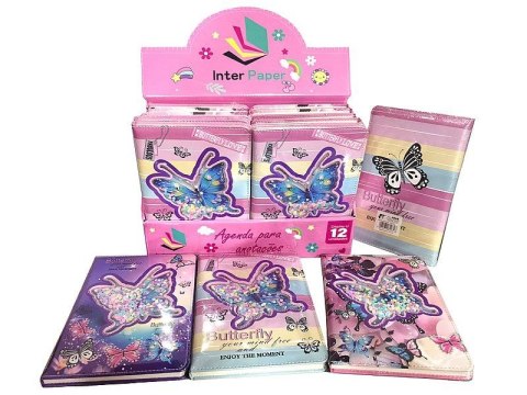 Notes (notatnik) motylek A5 czysty Adar (620346) Adar