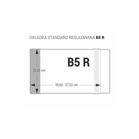 Okładka B5R B5 [mm:] 253x356-372 Biurfol (OZK-45) Biurfol
