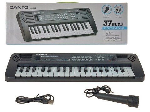 Organy 37 klawiszy z mikrofonem na USB Adar (608603) Adar