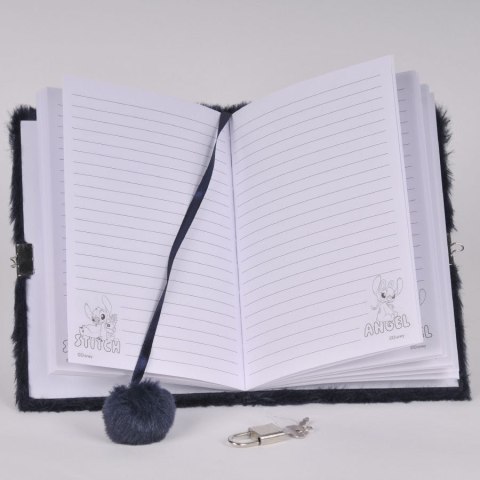 Pamiętnik pluszowy Stitch A5 Paso (DS25CC-3676) Paso