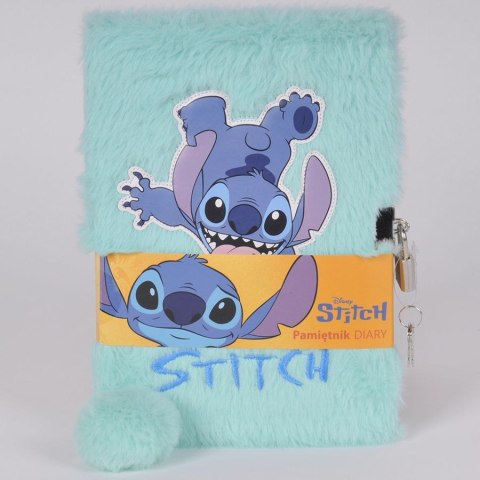 Pamiętnik pluszowy Stitch A5 Paso (DS25FF-3676) Paso
