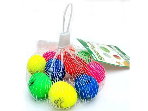 Piłeczka zestaw 10 piłeczek zmyłek, w siatce Adar (596290) Adar