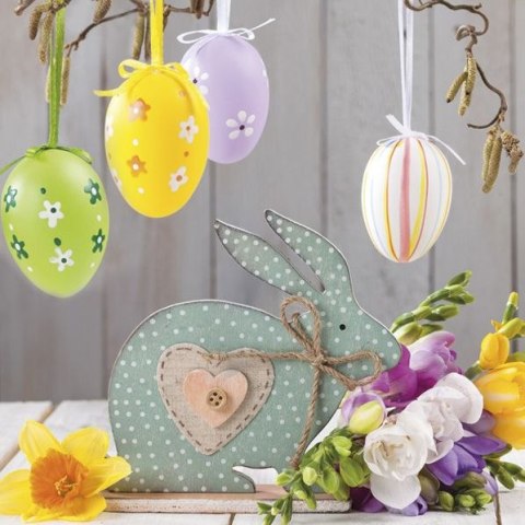 Serwetki Wielkanoc mix bibuła [mm:] 330x330 Pol-mak (SL WL) Pol-mak