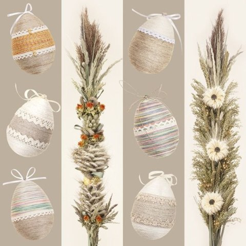 Serwetki Wielkanoc mix bibuła [mm:] 330x330 Pol-mak (SL WL) Pol-mak