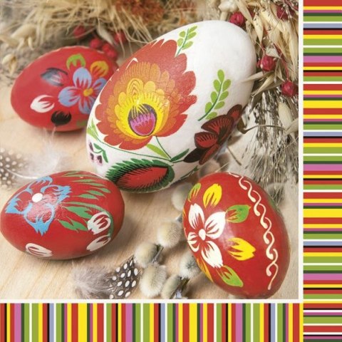 Serwetki Wielkanoc mix bibuła [mm:] 330x330 Pol-mak (SL WL) Pol-mak