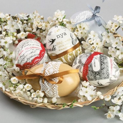 Serwetki Wielkanoc mix bibuła [mm:] 330x330 Pol-mak (SL WL) Pol-mak