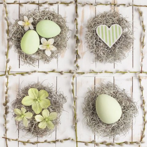 Serwetki wielkanoc mix papier [mm:] 330x330 Pol-mak (Sd GW) Pol-mak