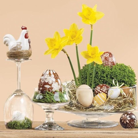 Serwetki wielkanoc mix papier [mm:] 330x330 Pol-mak (Sd GW) Pol-mak