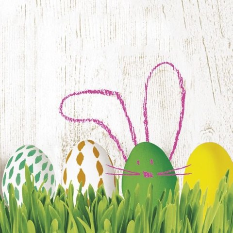 Serwetki wielkanoc mix papier [mm:] 330x330 Pol-mak (Sd GW) Pol-mak