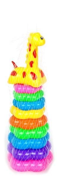 Układanka piramidka żyrafa Mega Creative (462712) Mega Creative