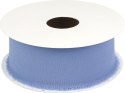 Wstążka Craft-Fun Series szyfonowa strzępiona 40x10 [mm x m] niebieski Titanum (WJ40-10-001) Titanum