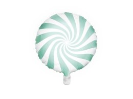 Balon foliowy cukierek miętowy 45 cm 18cal Partydeco (FB20P-103) Partydeco