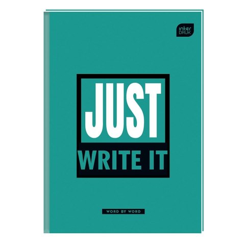 Brulion A5 96k. 70g linia Interdruk (BRA4#MET) Interdruk