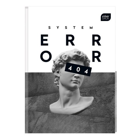 Brulion A5 96k. 70g linia Interdruk (BRA4#MET) Interdruk