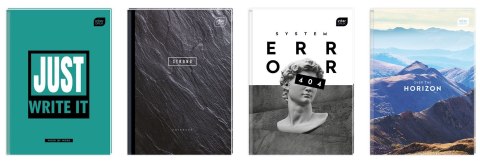 Brulion A5 96k. 70g linia Interdruk (BRA4#MET) Interdruk