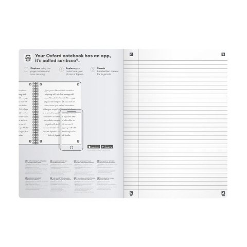 Brulion Romance B5 80k. 90g linia Oxford (400187855) Oxford