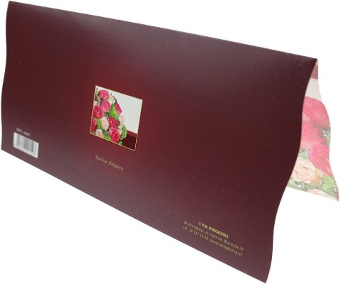 Kartka składana brokat bn DL Panorama (DL) Panorama