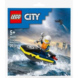 Klocki konstrukcyjne City Policyjny skuter wodny Lego (30693) Lego
