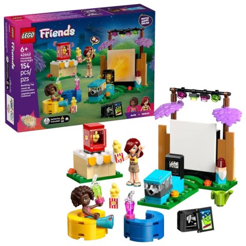 Klocki konstrukcyjne Friends Maraton filmowy przyjaciółek Lego (42642) Lego