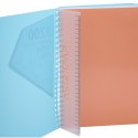Kołozeszyt (kołonotatnik) pastel B5 200k. 80g krata Astrapap (107023002) Astrapap