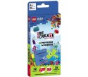Książeczka edukacyjna LEGO® City. Recreate. Karty Wyzwań. Przygoda w mieście Ameet (ACP 6001) Ameet