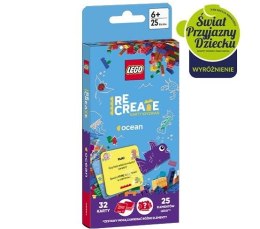 Książeczka edukacyjna LEGO® Recreate. Karty Wyzwań. Ocean Ameet (ACP 6605) Ameet