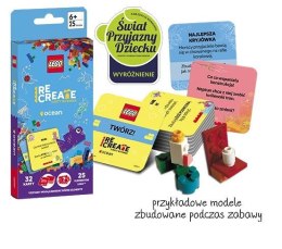 Książeczka edukacyjna LEGO® Recreate. Karty Wyzwań. Ocean Ameet (ACP 6605) Ameet