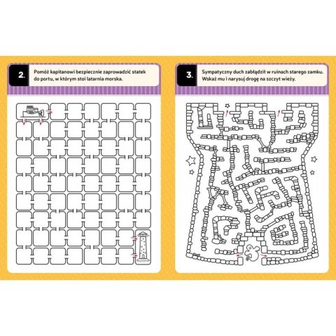 Książka dla dzieci Labirynty. Łamigłówki przedszkolaka od 5 lat Aksjomat Aksjomat