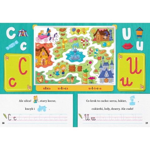 Książka dla dzieci Piszę literki i czytam Aksjomat Aksjomat