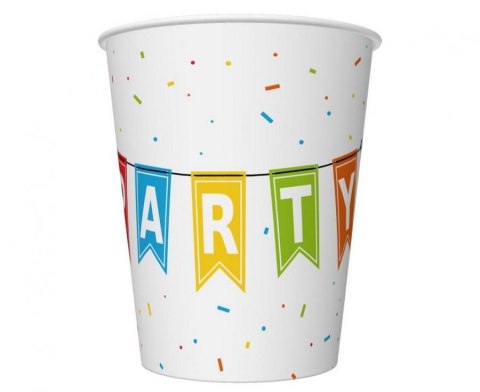 Kubek jednorazowy Kolorowe Party papier 250ml Godan (PM-KPA1) Godan
