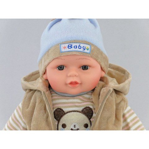 Lalka Bobas 35 cm z polskim dźwiękiem, BOX [mm:] 350 Adar (501331) Adar