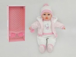 Lalka Bobas ze smoczkiem, z polskim dźwiękiem, śpiewa i mówi po polsku [mm:] 450 Adar (555792) Adar