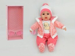 Lalka bobas ze smoczkiem, z polskim dźwiękiem, śpiewa i mówi po polsku [mm:] 450 Adar (560222) Adar