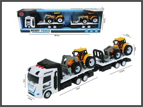 Laweta z przyczepą ze światłem i z dźwiękiem Hipo (H13267) Hipo