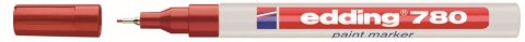 Marker olejowy wkład czerwony 0,8mm igłowa końcówka Edding (780) Edding