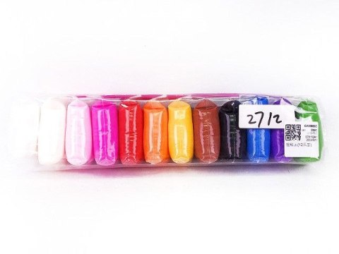 Masa plastyczna dla dzieci pianka 12szt. mix Bigtoys (BPLA4505) Bigtoys