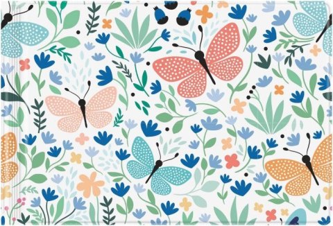 Okładka na dokumenty Mała BUTTERFLIES Biurfol (OD-31-41) Biurfol