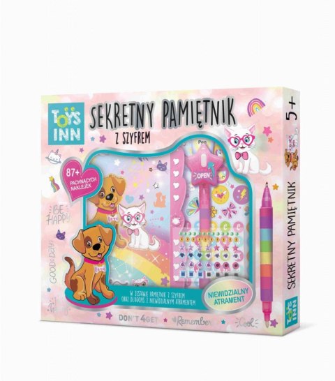 Pamiętnik z szyfrem piesek A5 Stnux (STN7649) Stnux