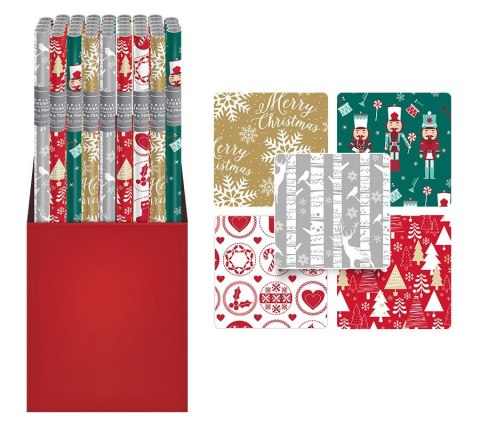 Papier ozdobny CHRISTMAS mix [mm:] 200x70 Interdruk (5902277327048) Interdruk
