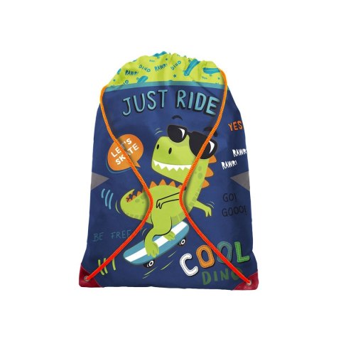 Plecak (worek) na sznurkach chłopiec niebieski Rexus Rexus